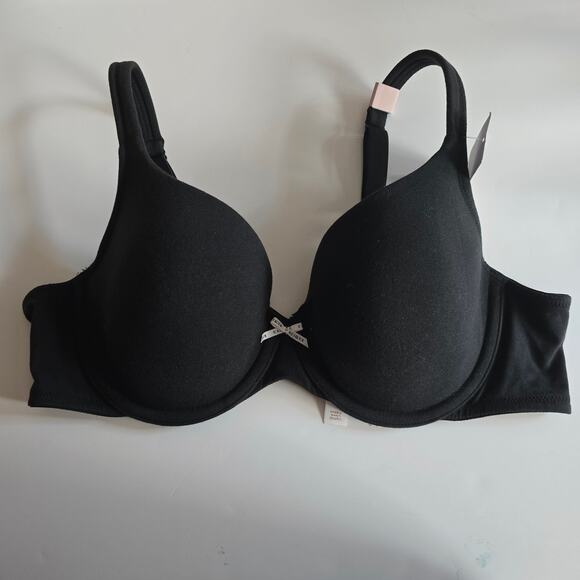 NWT Lane Bryant Cacique Black Lightly Lined T-Shirt Bra Underwired 40B - Picture 9 of 9